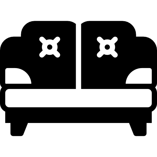 sofá Basic Miscellany Fill icono