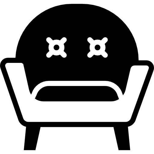 Armchair Basic Miscellany Fill icon