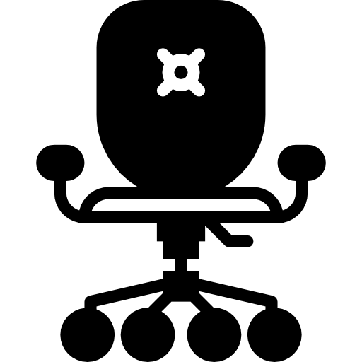 sedia da ufficio Basic Miscellany Fill icona