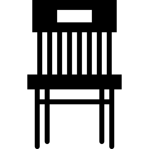 Chair Basic Miscellany Fill icon