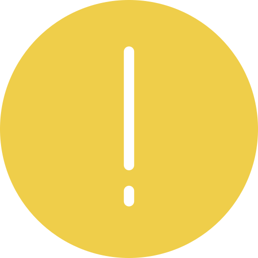 Warning Basic Miscellany Flat icon