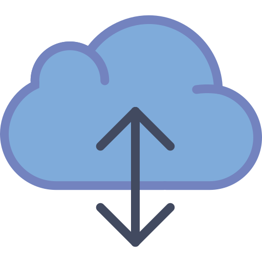 cloud computing Basic Miscellany Flat icoon