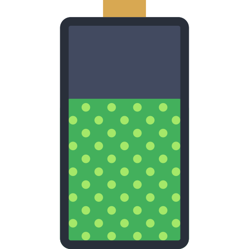 bateria Basic Miscellany Flat ikona