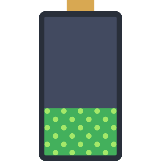 batería Basic Miscellany Flat icono