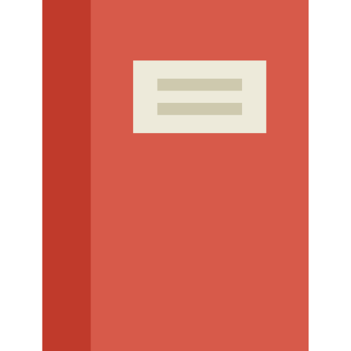 notizbuch Basic Miscellany Flat icon