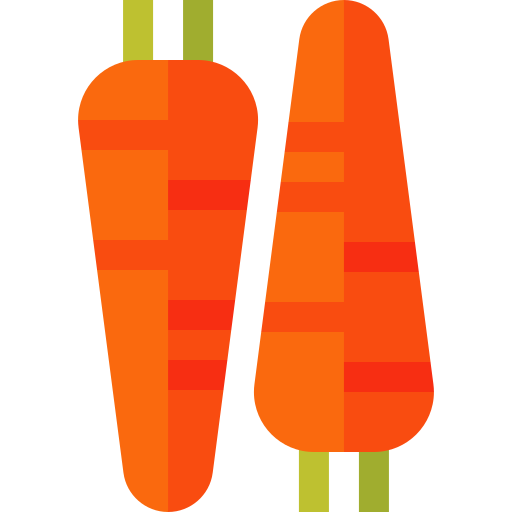 Carrots Basic Straight Flat icon