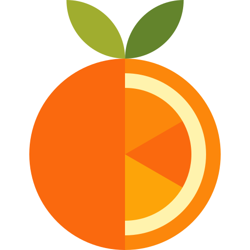 clementine Basic Straight Flat Ícone