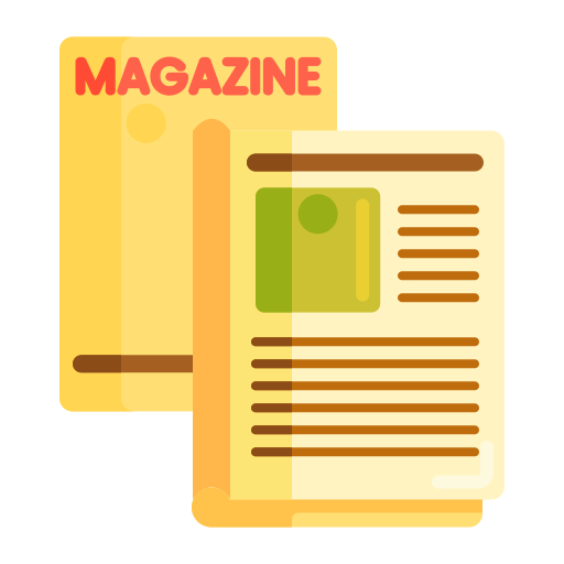Magazine Flaticons Flat icon