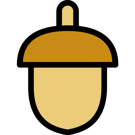 Hazelnut Generic color lineal-color icon