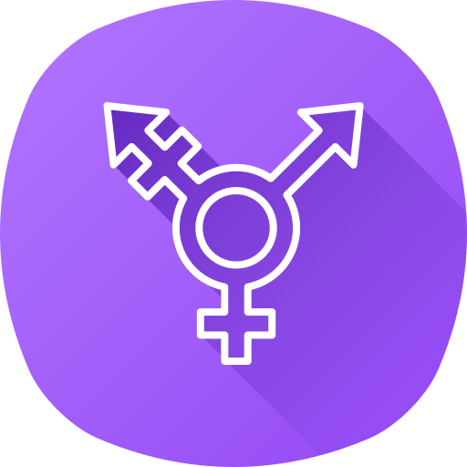 Transgender Generic gradient fill icon