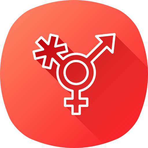 transgender Generic gradient fill icon