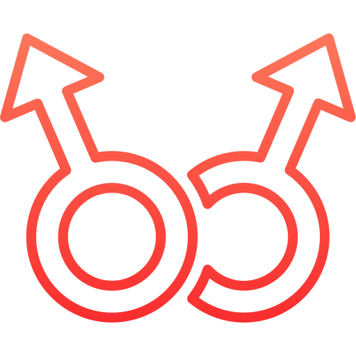 homosexuales Generic gradient outline icono