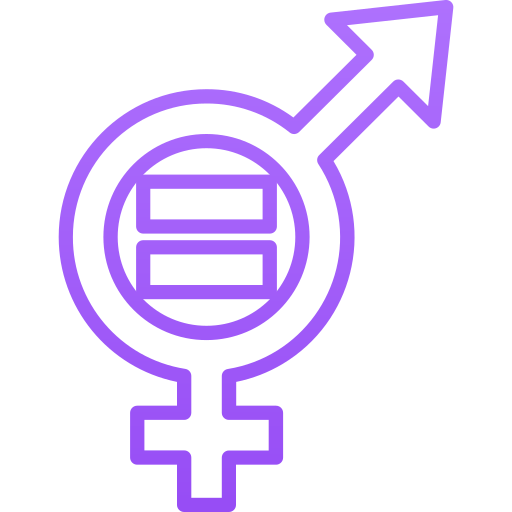 geschlechtergleichheit Generic gradient outline icon