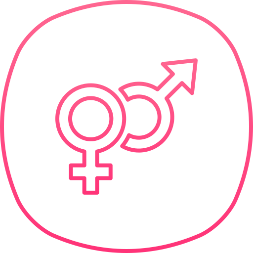 남성과 여성 Generic gradient outline icon