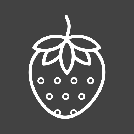 Strawberry Generic outline icon