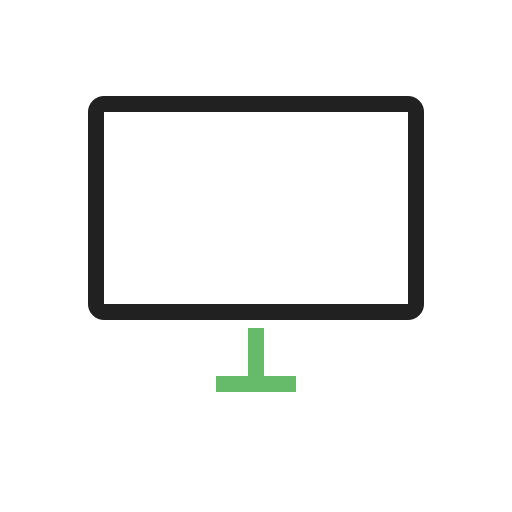 monitor Generic outline ikona