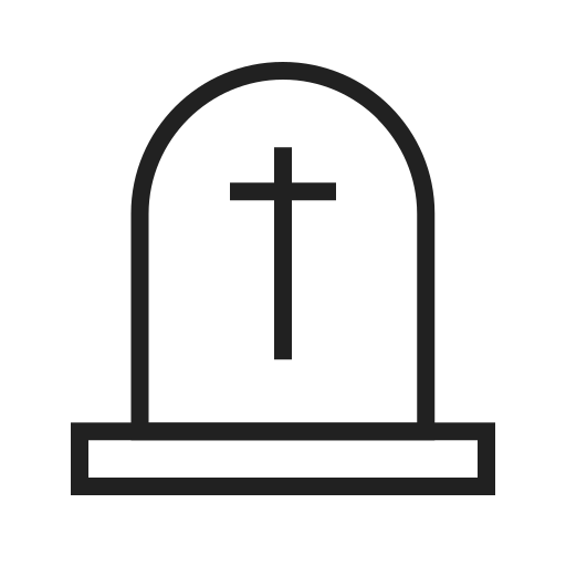 muerte Generic outline icono