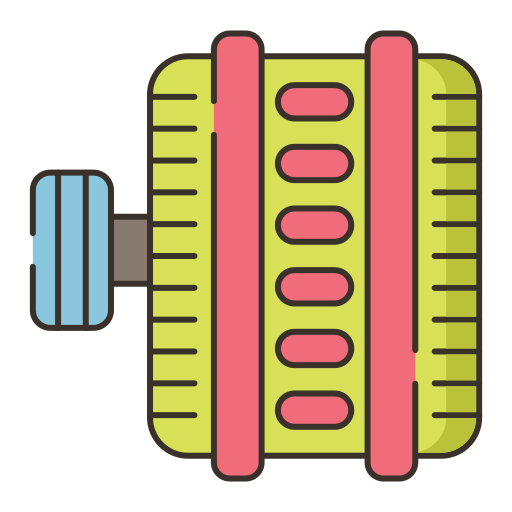alternatore Flaticons Lineal Color icona