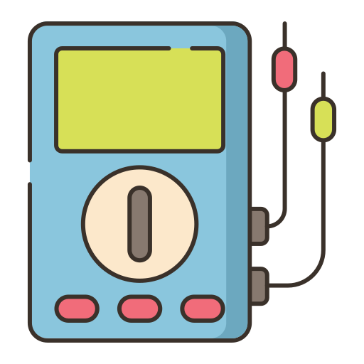 Electric service Flaticons Lineal Color icon