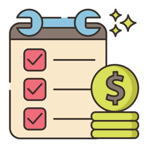 Costs Flaticons Lineal Color icon