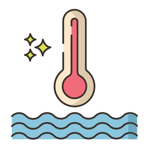 温度 Flaticons Lineal Color icon