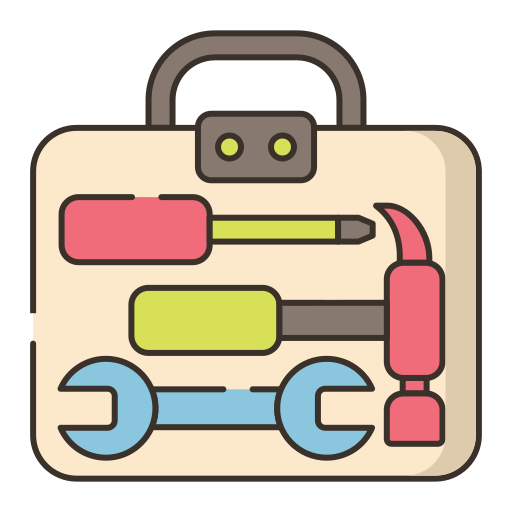 Toolbox Flaticons Lineal Color icon