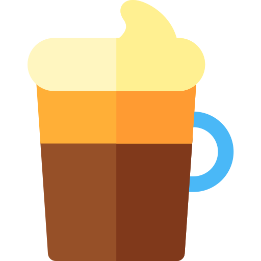 Ireland coffee Basic Rounded Flat icon