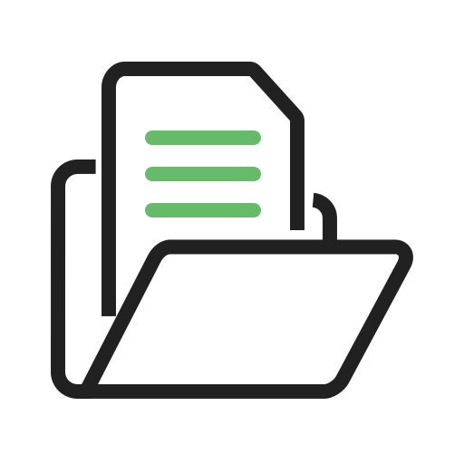 Folder Generic outline icon