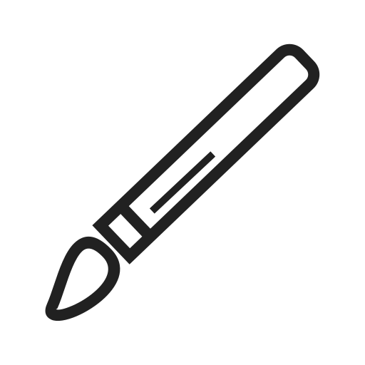 페인트 Generic outline icon