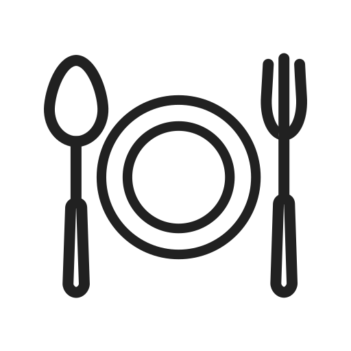 kolacja Generic outline ikona