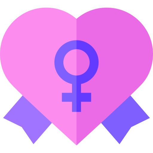feminizm Basic Straight Flat ikona