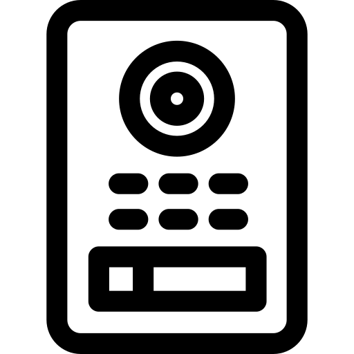 camera Basic Rounded Lineal icoon