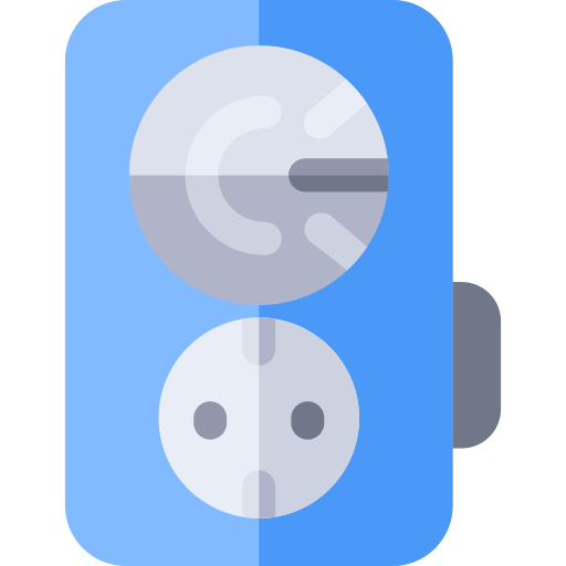 전자 Basic Rounded Flat icon