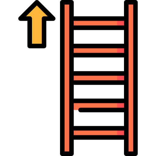 escalera Special Lineal color icono