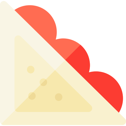 Бутерброд Basic Rounded Flat иконка