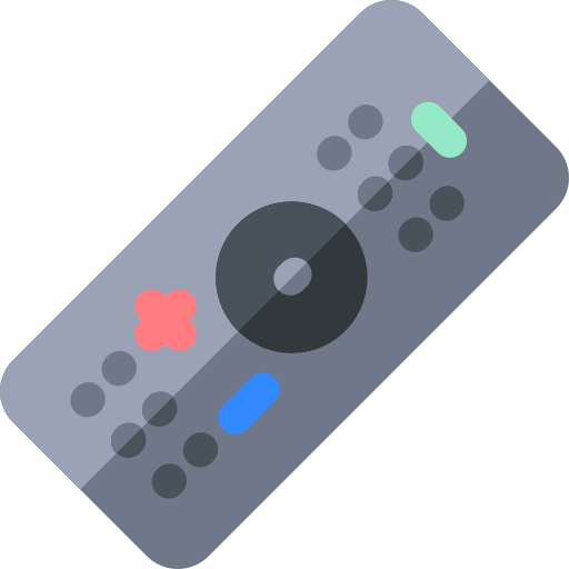 Remote control Basic Rounded Flat icon