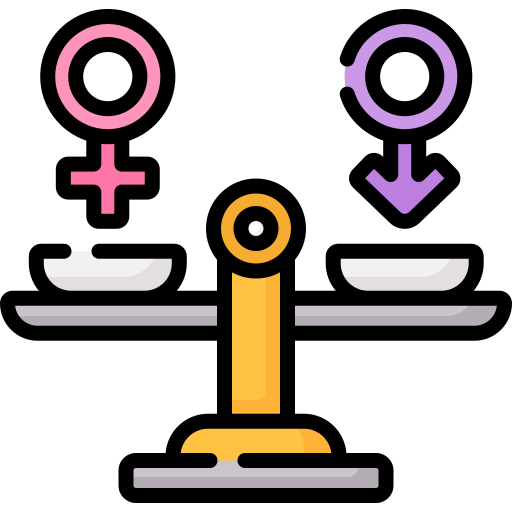 równość płci Special Lineal color ikona