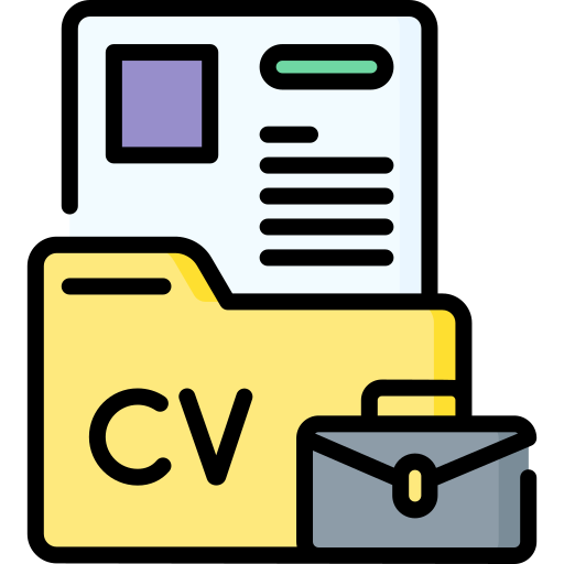 Curriculum vitae Special Lineal color icon