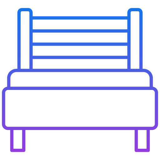 Двуспальная кровать Generic gradient outline иконка