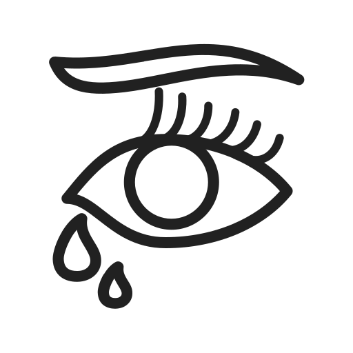 Crying Generic outline icon