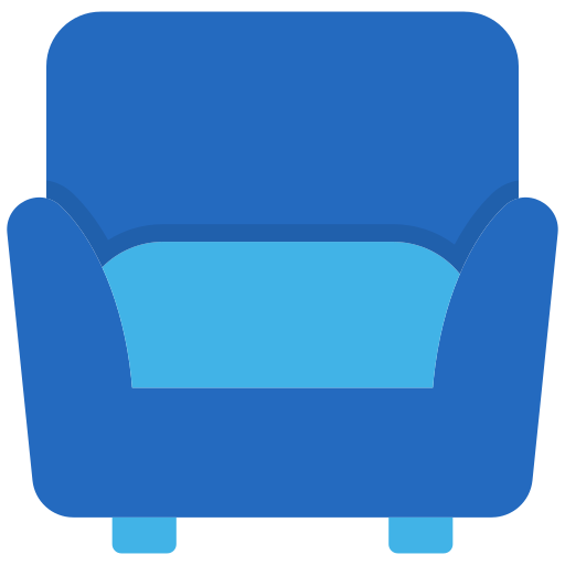 Armchair Generic color fill icon