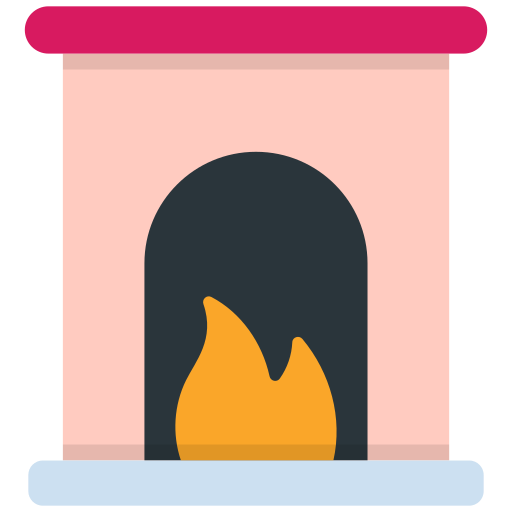暖炉 Generic color fill icon