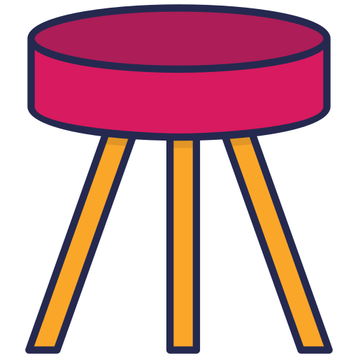 taboret Generic color lineal-color icon