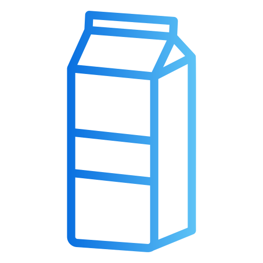 Milk Generic gradient outline icon