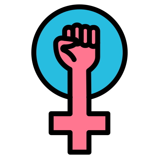 feminismo Generic color lineal-color icono