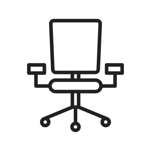 Chair Generic outline icon