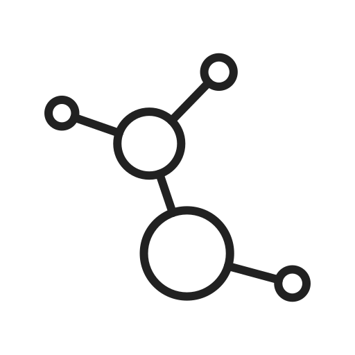 Átomo Generic outline icono
