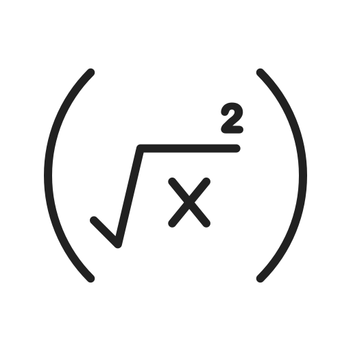 Équation Generic outline Icône