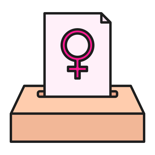 Woman suffrage Generic color lineal-color icon