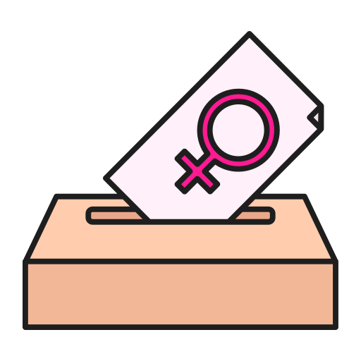 Woman suffrage Generic color lineal-color icon